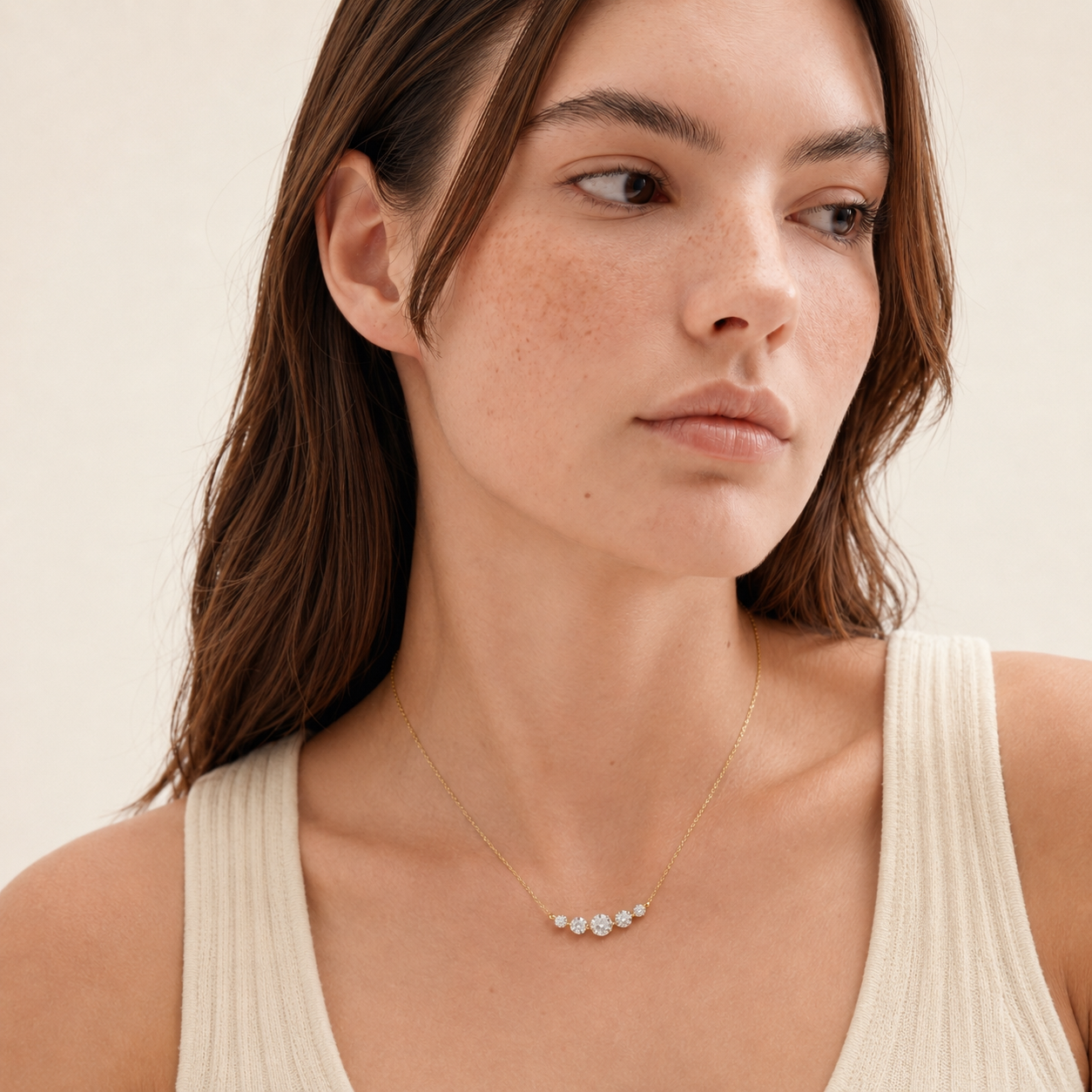 Aurelia Arc Necklace