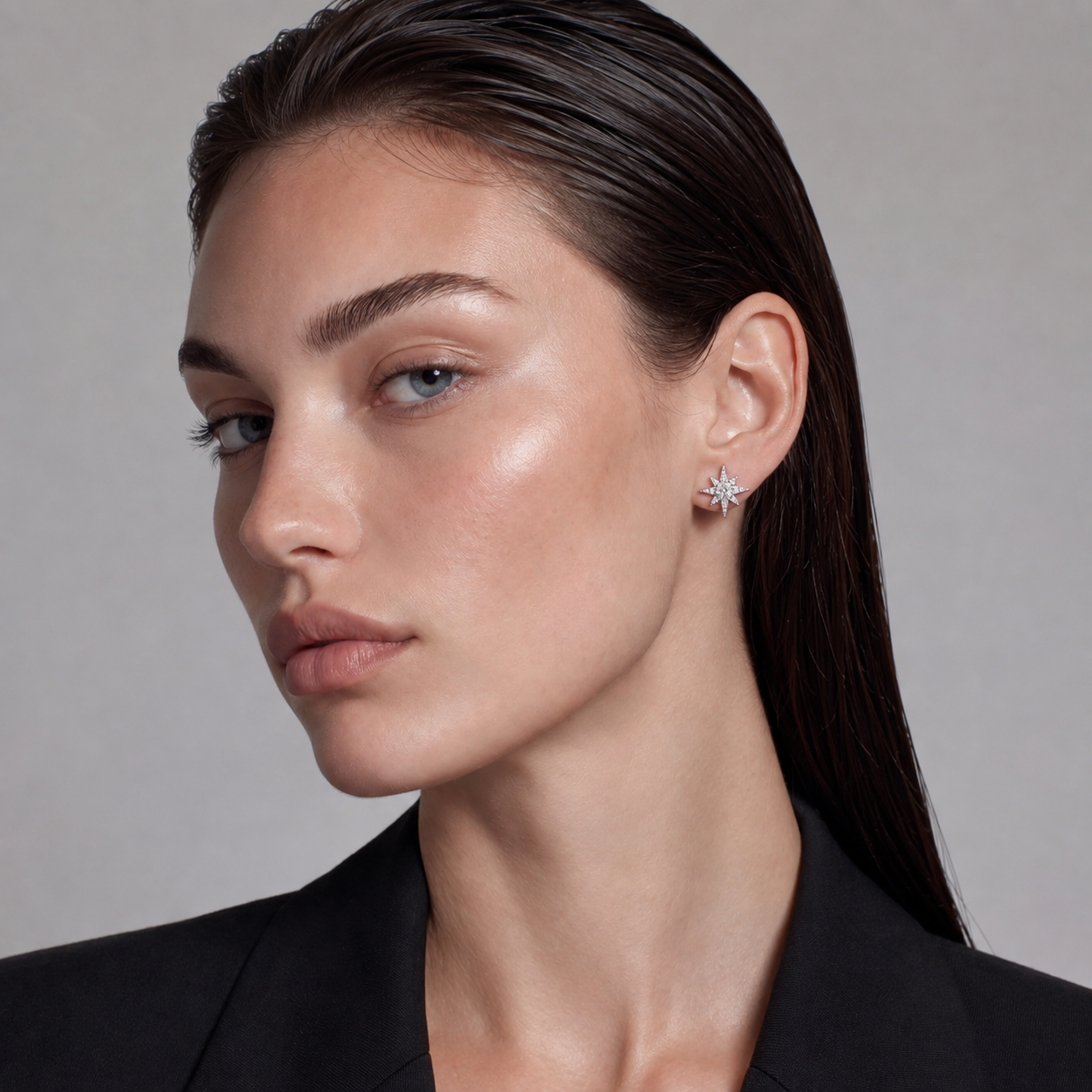 Celestia Star Moissanite Earrings