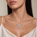 Celestia Wings Moissanite Necklace