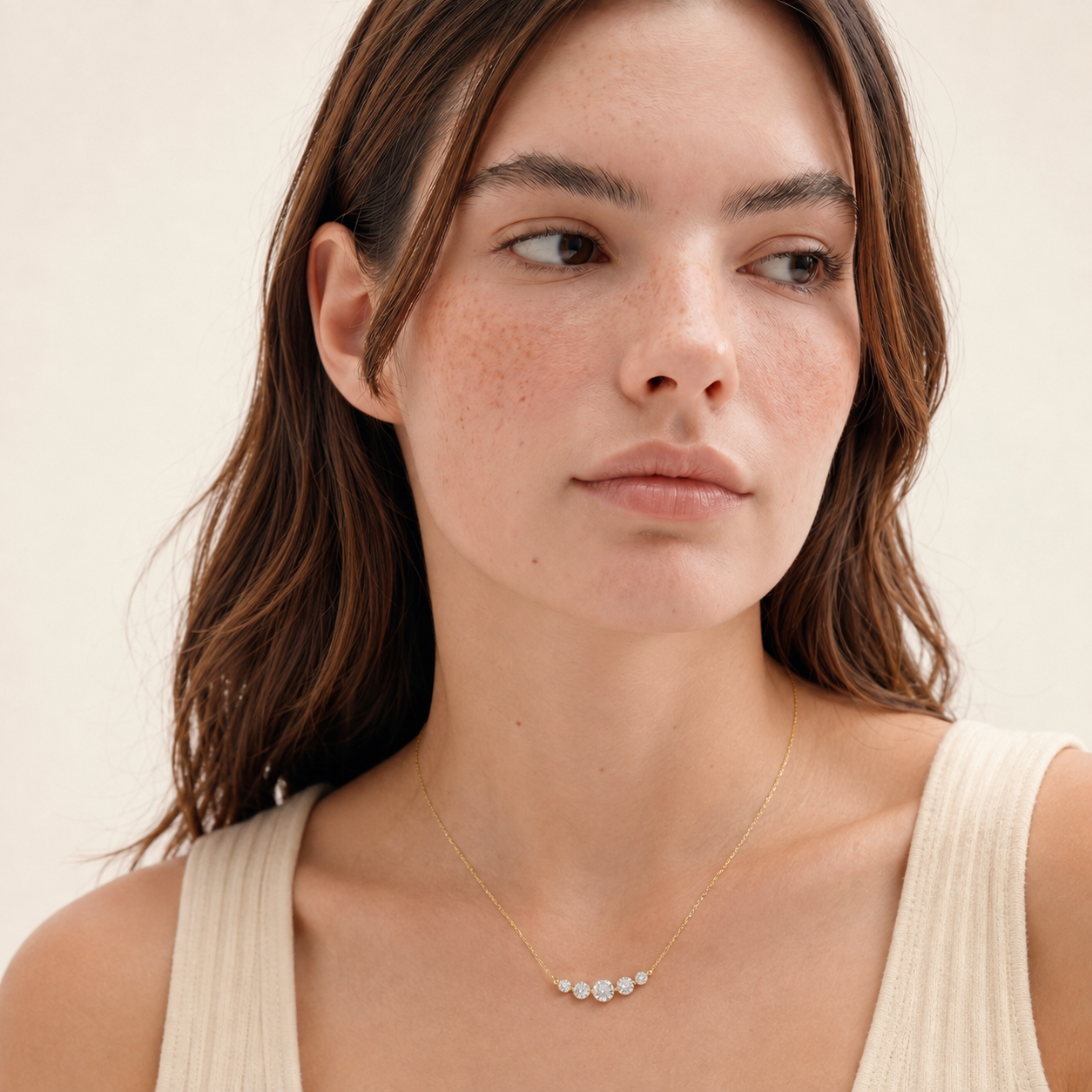 Aurelia Arc Necklace