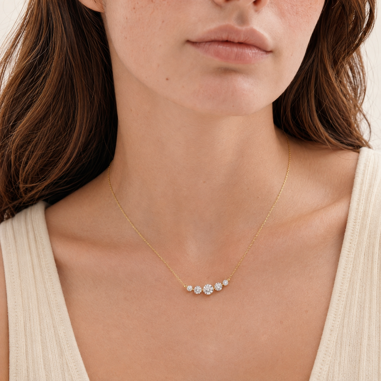 Aurelia Arc Necklace