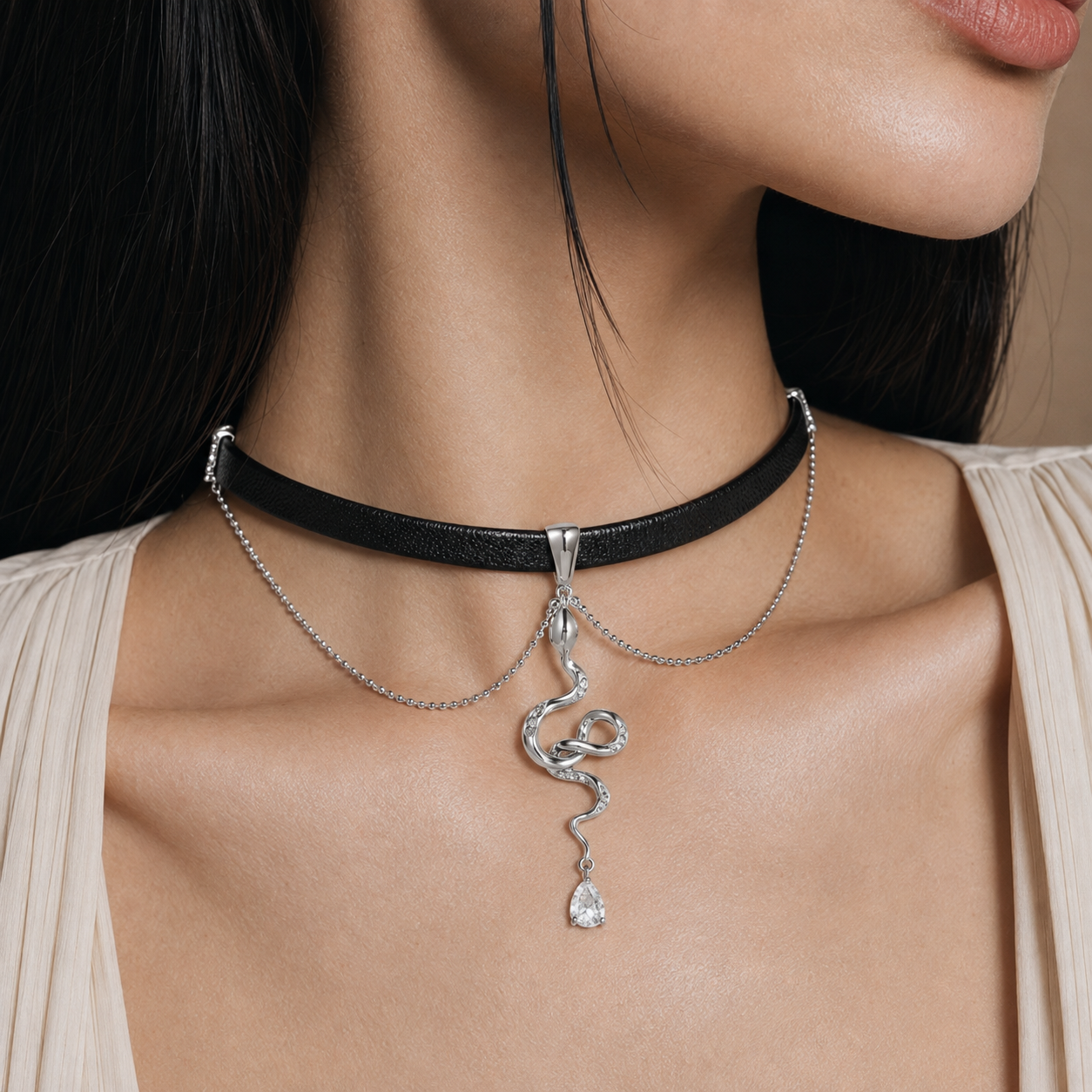 Serpentine Choker